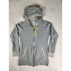 Columbia Omni Wick Womens Heather Honey III Full Zip Hoodie Medium Heather Gray
